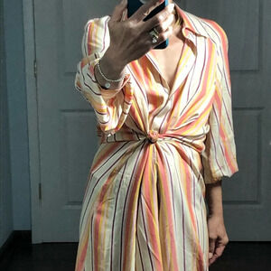 Zara long Shirt Dress